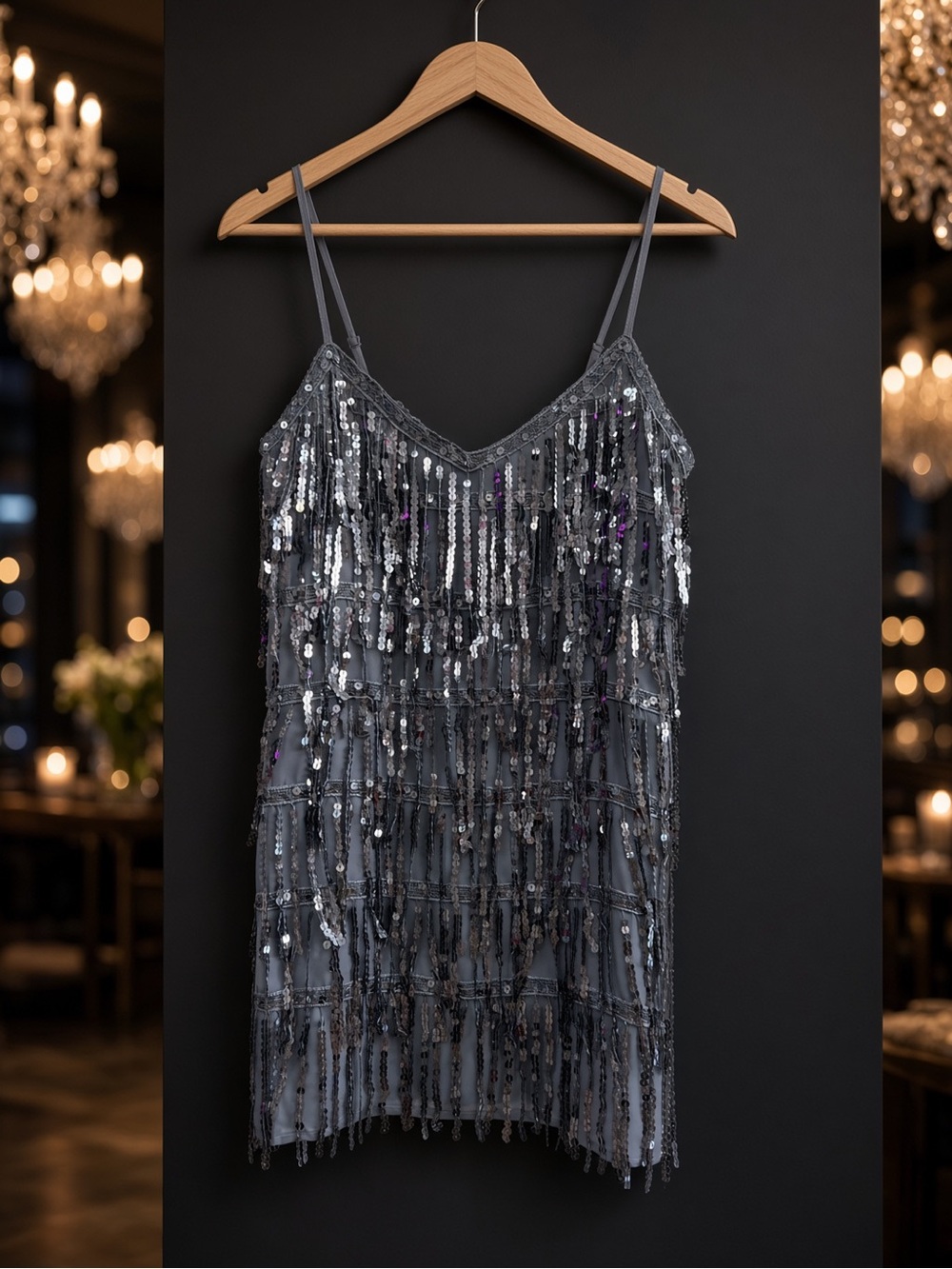 Show-stopping sequin dress Medium